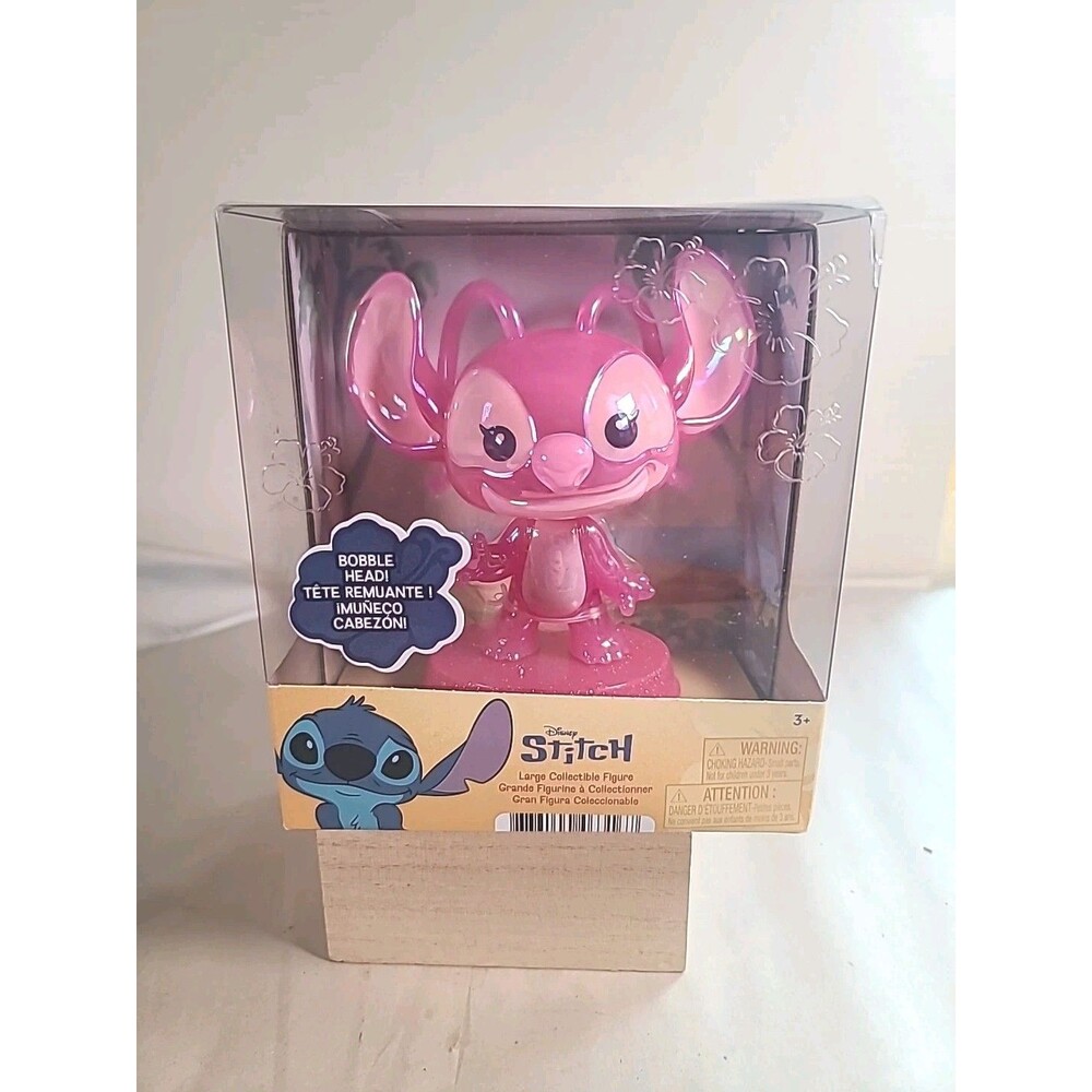 Disney Stitch Large Collectable Angel Bobblehead Figure 2025 Just Play NEW